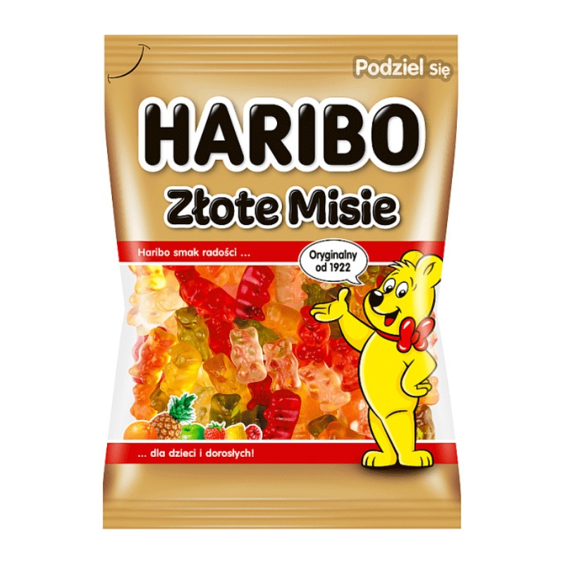 Haribo Goldbaren Fruit Flavored Jelly Beans 200gr