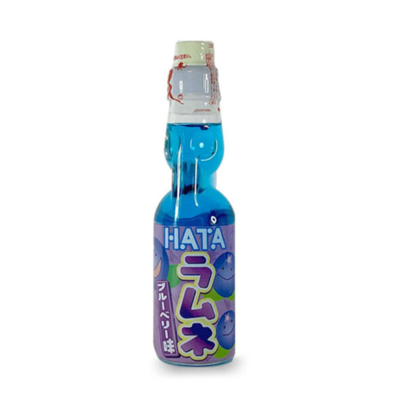 Hatakosen Ramune Αναψυκτικό Blueberry με Ανθρακικό σε Φιάλη 200ml
