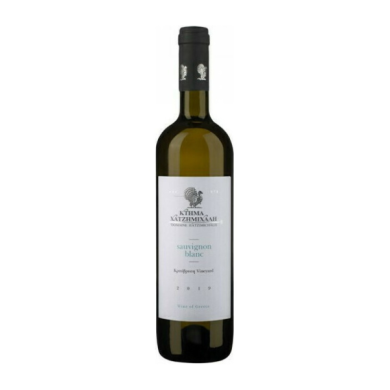 Hatzimichalis Estate Wine Cold Pressed Sauvignon Blanc Dry White Wine 750ml