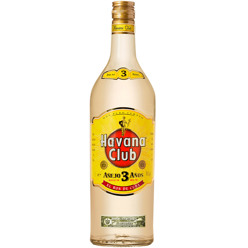 Havana Club 3 Years Old Rum 1L Κάβα