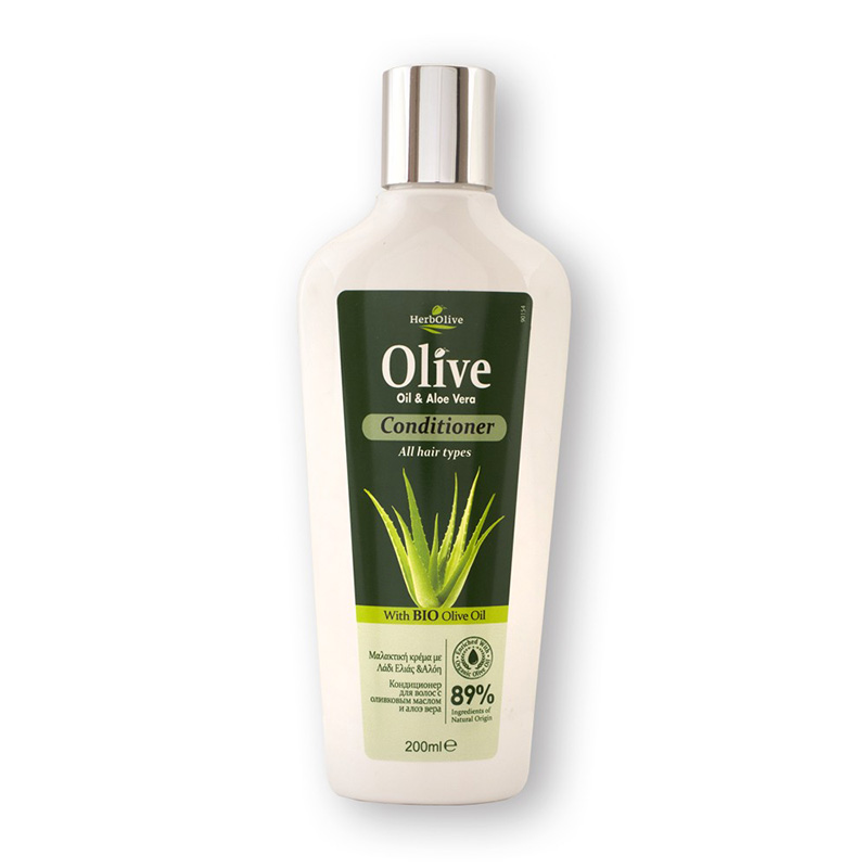 Herbolive Conditioner for Normal & Oily Hair with Aloe 200ml Health & Beauty