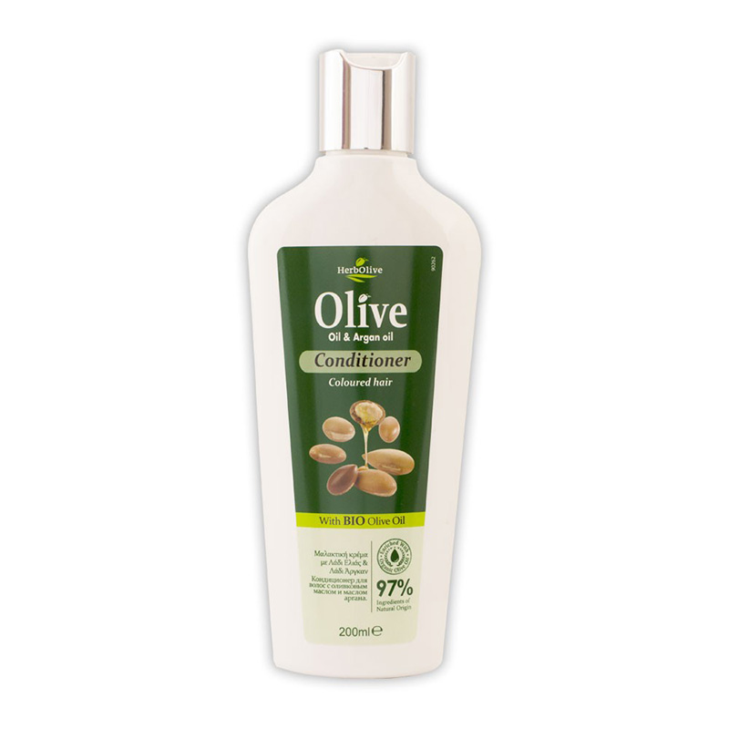 Herbolive Conditioner for Colored Hair with Argan Oil 200ml Health & Beauty
