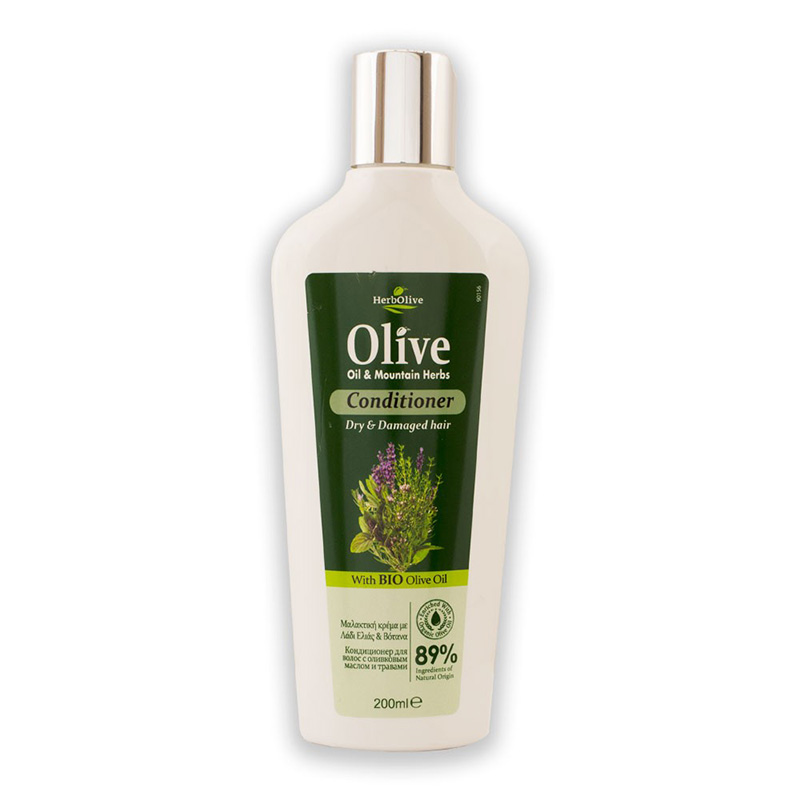 Herbolive Conditioner for Dry & Damaged Hair with Herbs 200ml Health & Beauty