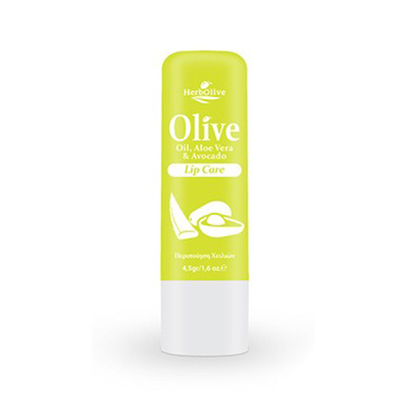 Herbolive Lip Care με Bιολογικό Eλαιόλαδο Αλόη & Αβοκάντο 4,5gr Υγεία & Ομορφιά