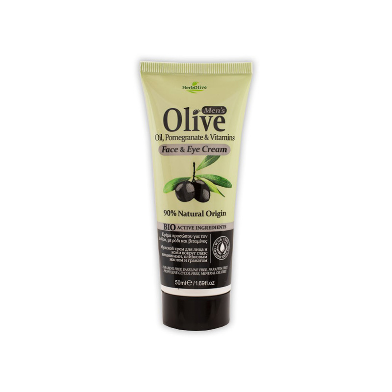 Herbolive Men's Face & Eye Cream 50ml Health & Beauty