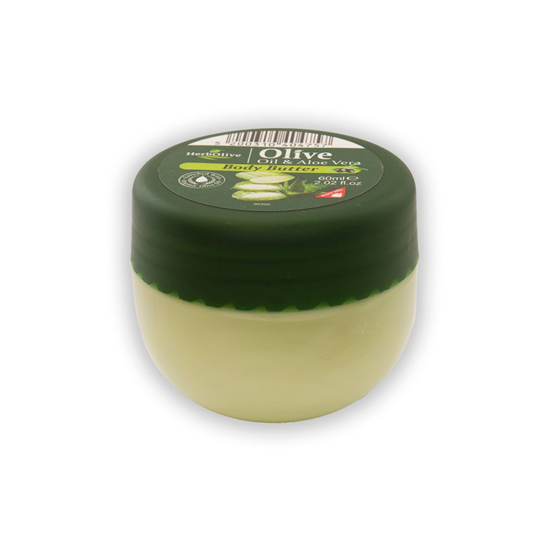 Herbolive Mini Βούτυρο Σώματος με Αλόη 60ml Υγεία & Ομορφιά