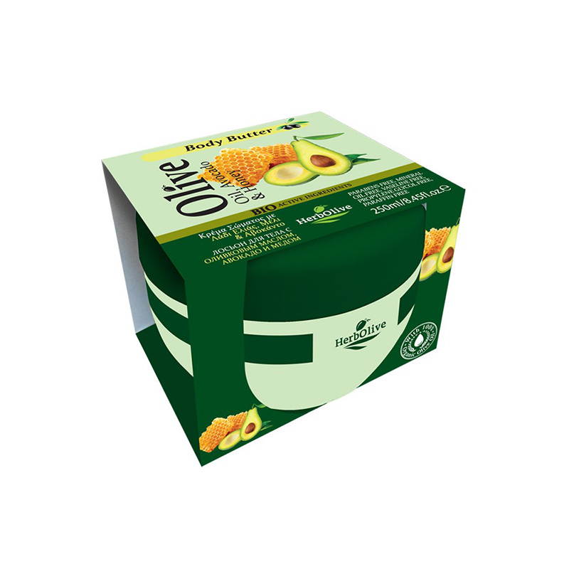 Herbolive Βούτυρο Σώματος με Aβοκάντο & Μέλι 250ml Υγεία & Ομορφιά