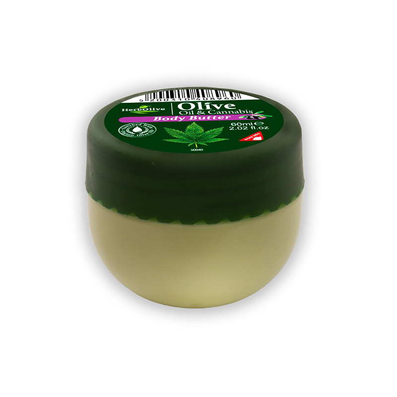 Herbolive Mini Βούτυρο Σώματος με Κάνναβη 60ml Υγεία & Ομορφιά