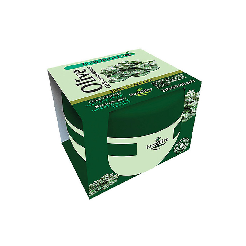 Herbolive Βούτυρο Σώματος με Κρητικό Δίκταμο 250ml Υγεία & Ομορφιά