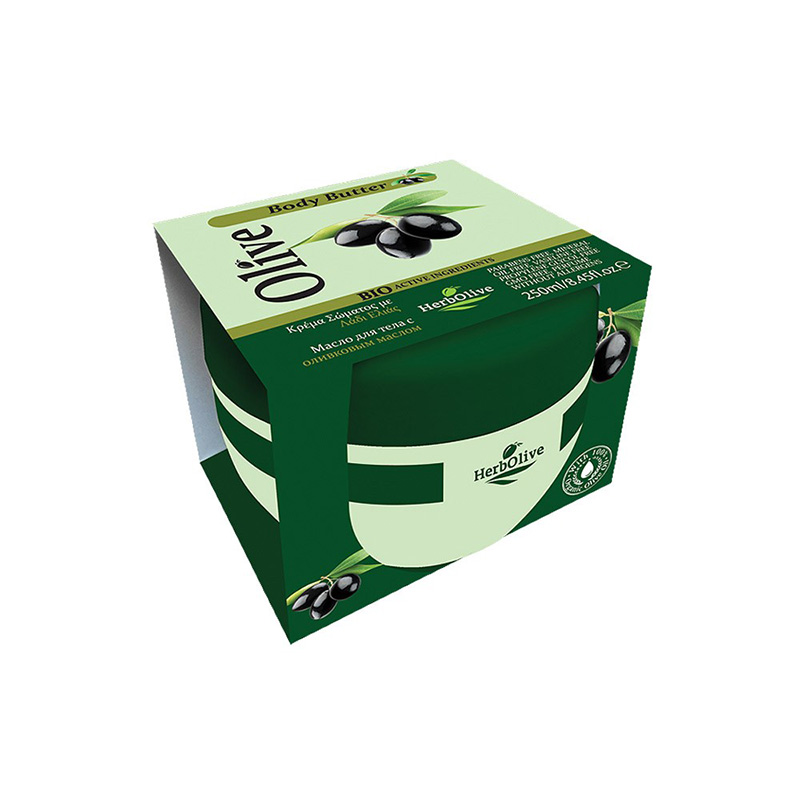 Herbolive Βούτυρο Σώματος με Λάδι Ελιάς 250ml Υγεία & Ομορφιά