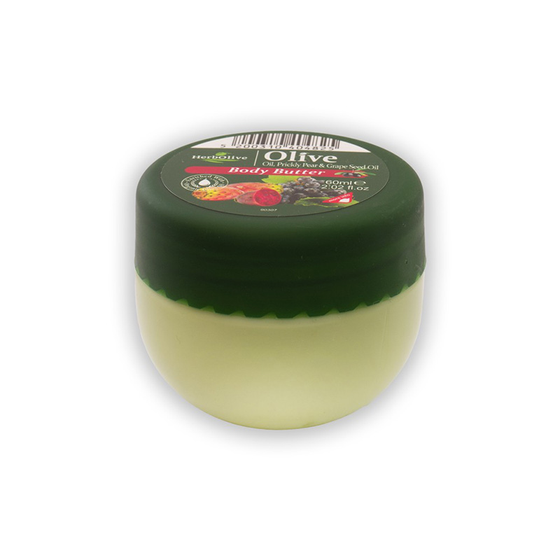 Herbolive Mini Βούτυρο Σώματος με Φραγκόσυκο & Σταφύλι 60ml Υγεία & Ομορφιά