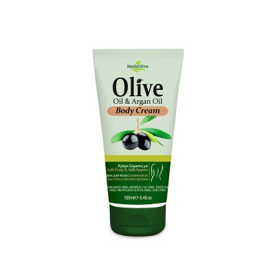 Herbolive Κρέμα Σώματος με Αrgan Oil 150ml Υγεία & Ομορφιά