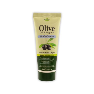 Herbolive Mini Κρέμα Σώματος με Γιαούρτι 50ml