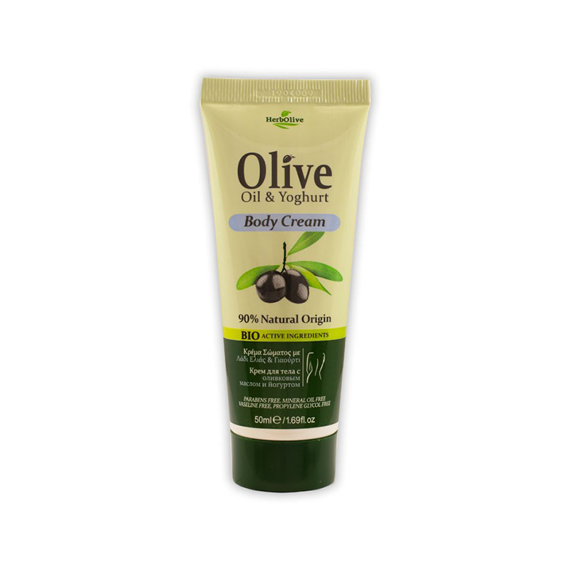 Herbolive Mini Κρέμα Σώματος με Γιαούρτι 50ml Υγεία & Ομορφιά
