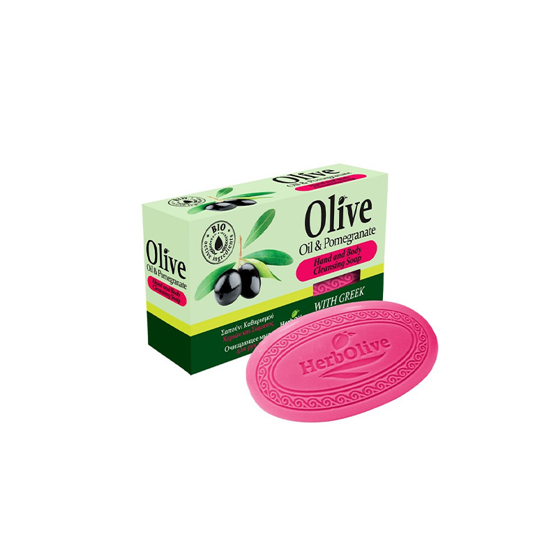 Herbolive Bridge Soap with Pomegranate 90gr Health & Beauty