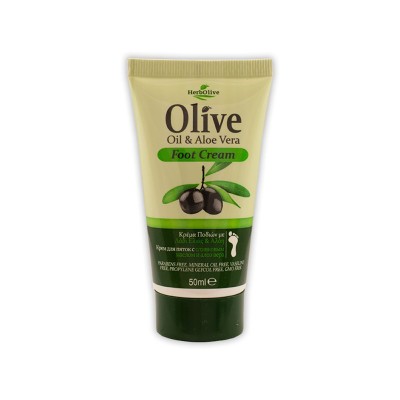 Herbolive Mini Κρέμα Φροντίδας Ποδιών με Αλόη 50ml Υγεία & Ομορφιά