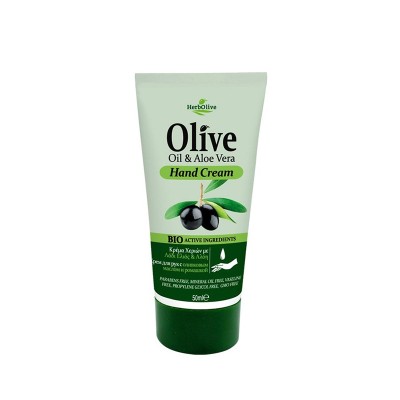 Herbolive Mini Κρέμα Χεριών με Αλόη 50ml Υγεία & Ομορφιά