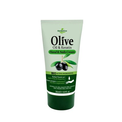 Herbolive Mini Κρέμα Χεριών & Νυχιών με Κερατίνη 30ml Υγεία & Ομορφιά