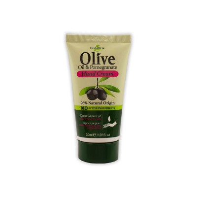 Herbolive Mini Κρέμα Χεριών με Ρόδι 30ml Υγεία & Ομορφιά