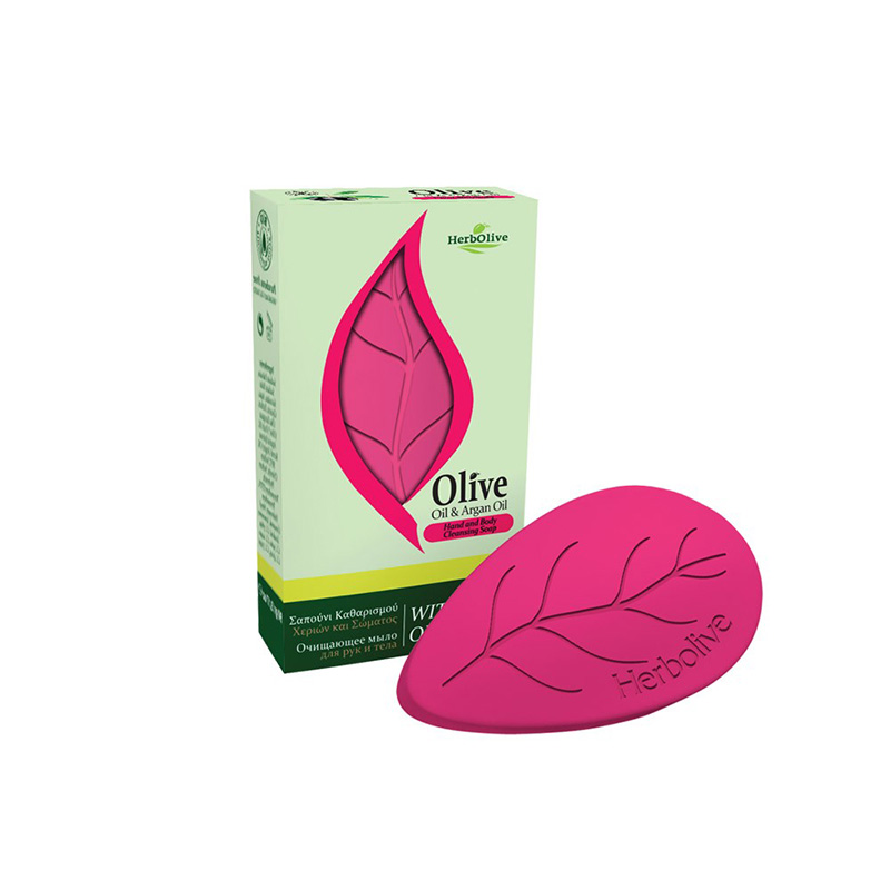 Herbolive Σαπούνι Leaf με Ρόδι 80gr Υγεία & Ομορφιά
