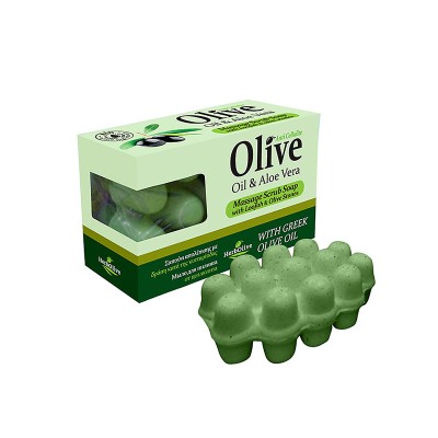 Herbolive Σαπούνι Μασάζ με Αλόη Βέρα 100gr Υγεία & Ομορφιά