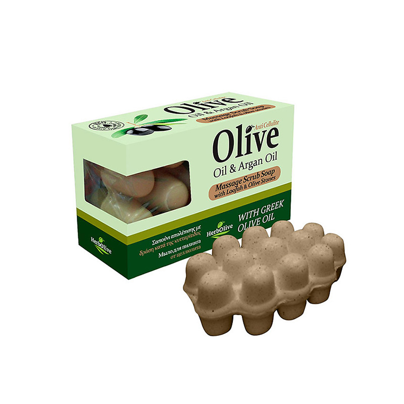 Herbolive Σαπούνι Μασάζ με Argan Oil 100gr Υγεία & Ομορφιά