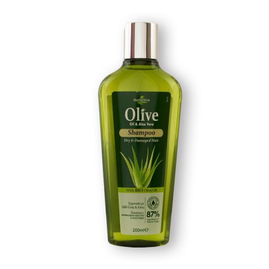 Herbolive Shampoo for Dry & Damaged Hair with Aloe 200ml