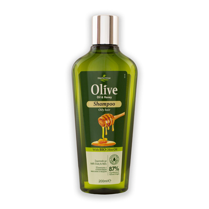 Herbolive Shampoo for Oily Hair with Honey 200ml Health & Beauty