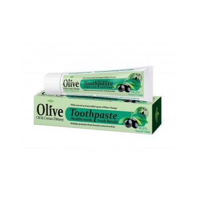 Herbolive Toothpaste With Olive Oil & Cretan Diktamo 75ml