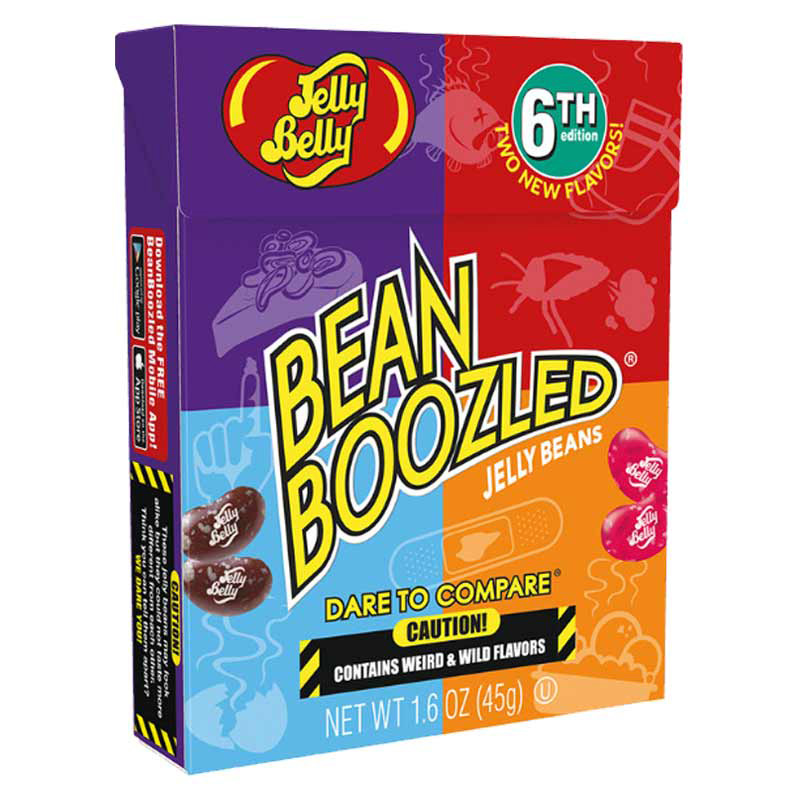 Jelly Belly Bean Boozled Candies 6th Edition 24pcs 45g Food & Beverages