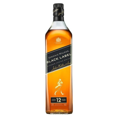 Johnnie Walker Black Label 12 Year Old Ουίσκι 1L