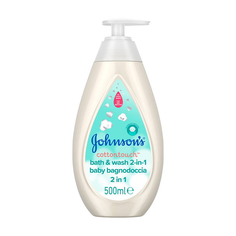 Johnson's CottonTouch 2 in 1 Shower Gel & Shampoo 500ml Baby Products