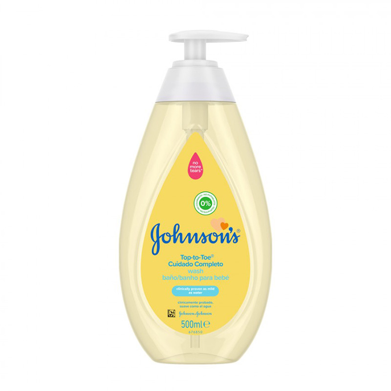 Johnson's Top to Toe 2 in 1 Shower Gel & Shampoo 500ml Baby Products