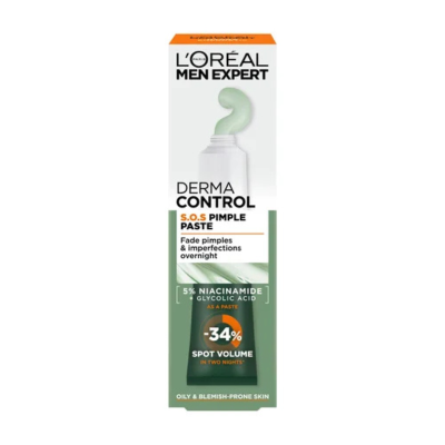 L'Oreal Paris Men Expert Derma Control S.O.S. Men's Anti-Acne Night Face Cream 45ml