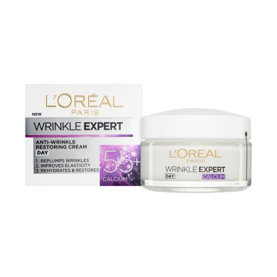 L'Oreal Wrinkle Expert 55+ Αντιγήρανσης & Σύσφιξης Κρέμα Ημέρας 50ml