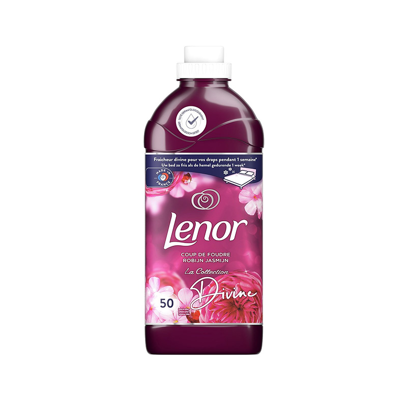 Lenor Μαλακτικό Ρούχων με Άρωμα Jasmine 50 Μεζούρες Είδη Καθαρισμού