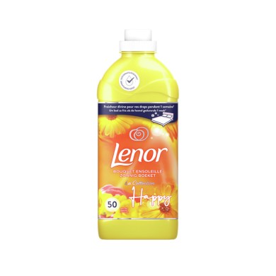 Lenor Μαλακτικό Ρούχων με Άρωμα Happy Sunny Florets 50 Μεζούρες
