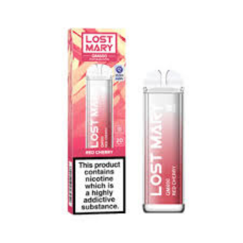 Lost Mary Crystal QM600 with Red Cherry Ice 20mg