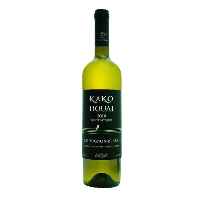 Λουλούδης Κακό Πουλί Οίνος Λευκός Ξηρός 750ml Κάβα & Είδη Καπνιστού