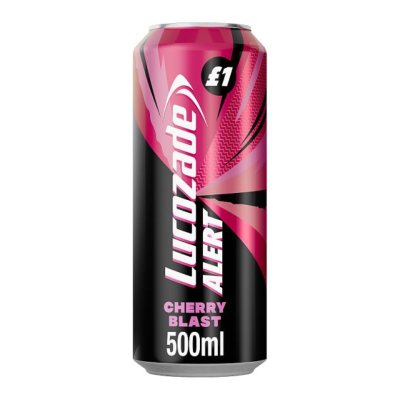Lucozade alert cherry blast 500ml
