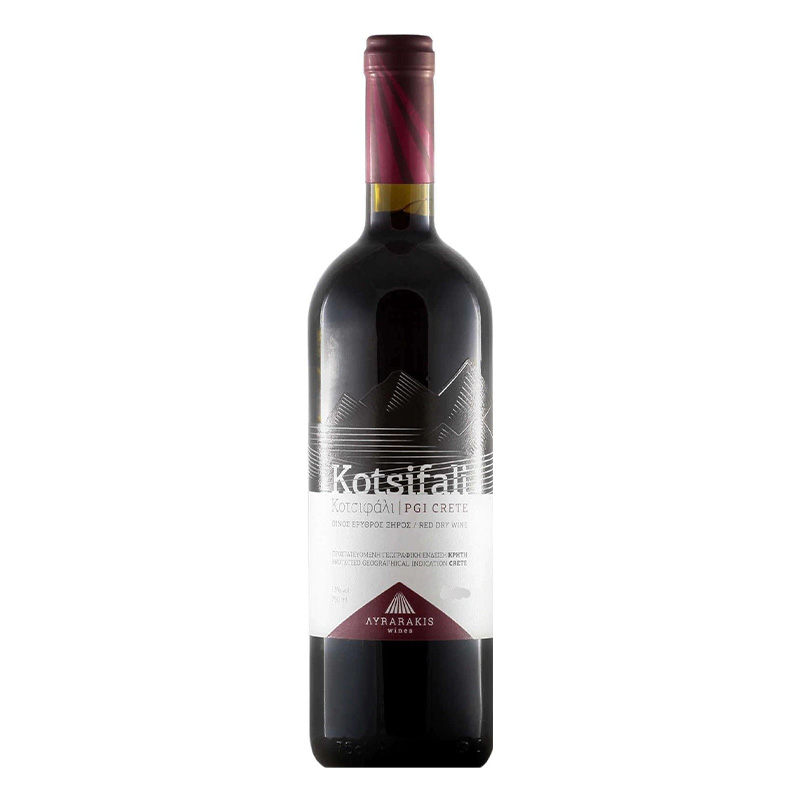 Λυραράκης Κοτσιφάλι Οίνος Ερυθρός Ξηρός 750ml Κάβα