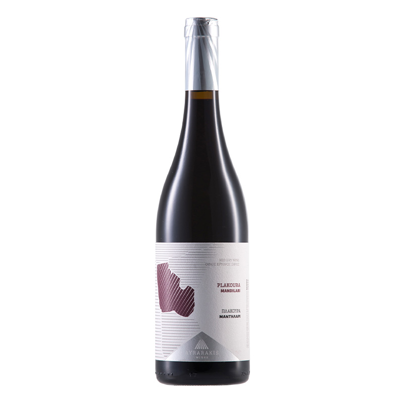 Lyrarakis Plakoura Mantilari Dry Red Wine 750ml Cellar