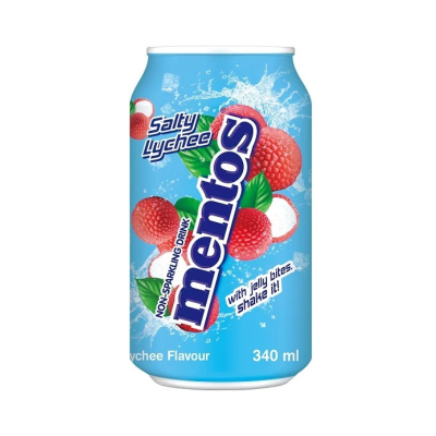 Mentos Salty Lychee Non-Carbonated Soft Drink 340ml