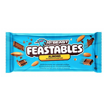 Mr Beast Feastable Almond  60gr