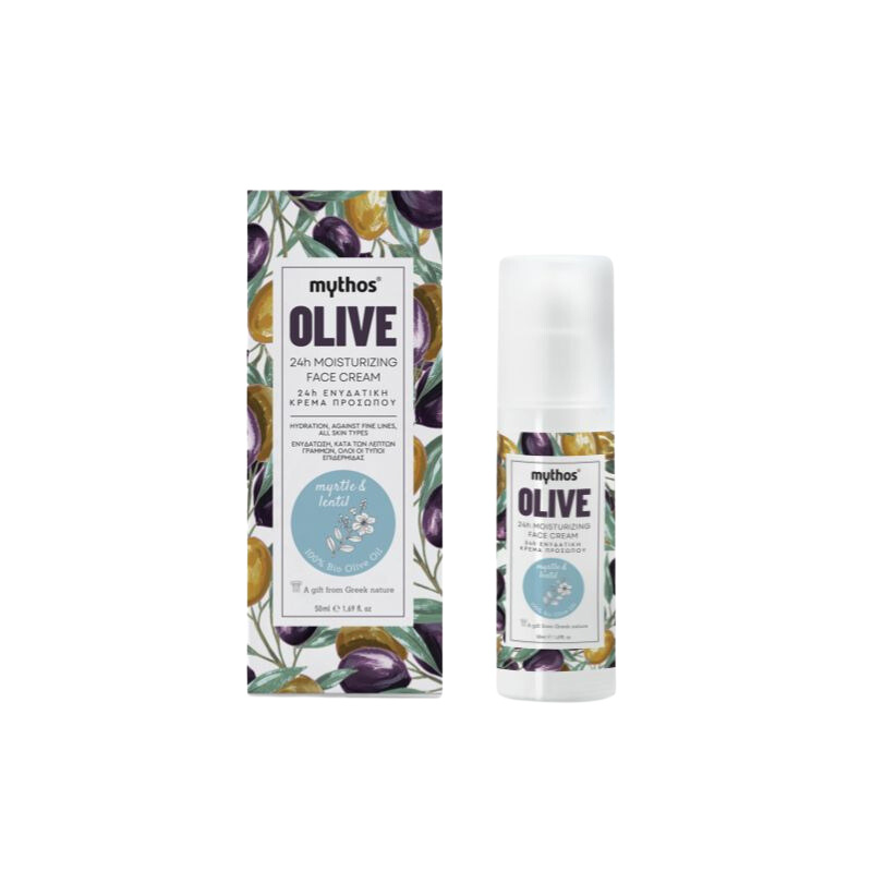 Mythos Olive 24h Moisturizing Face Cream 50ml Health & Beauty
