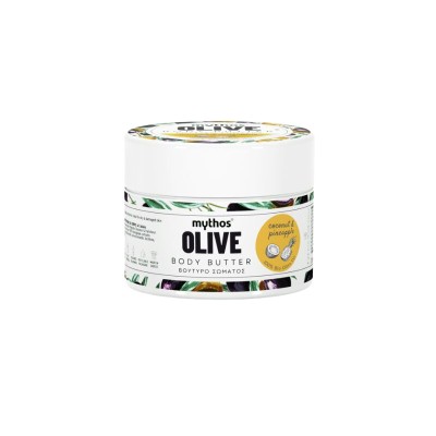 Mythos Olive Θρεπτικό Βούτυρο Σώματος με Καρύδα & Ανανά 200ml Υγεία & Ομορφιά