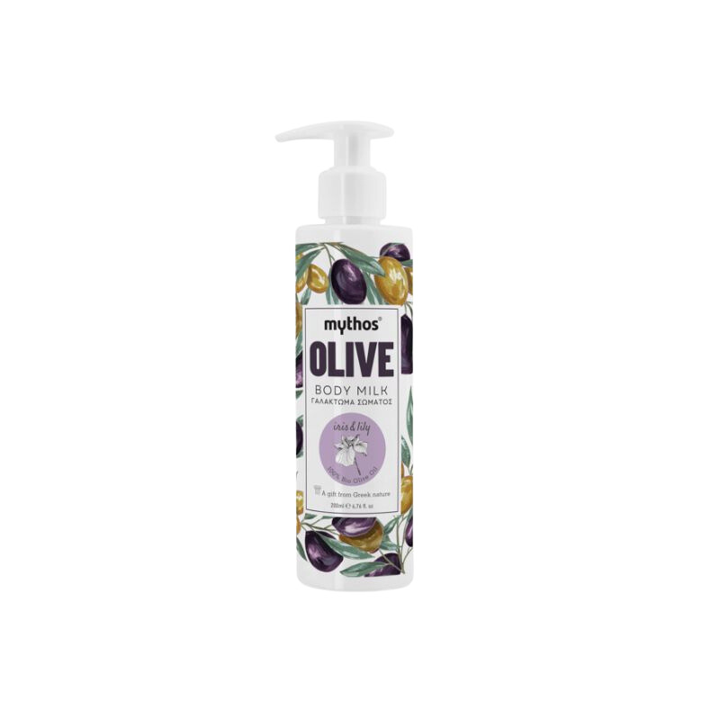 Mythos Olive Ενυδατικό Γαλάκτωμα Σώματος Ίριδα & Κρινάκια 200ml Υγεία & Ομορφιά