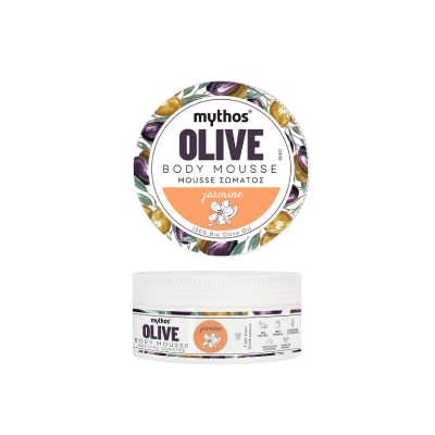 Mythos Olive Mousse Σώματος Θρεπτική με Γιασεμί 200ml Υγεία & Ομορφιά