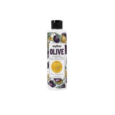 Mythos Olive Σαμπουάν με Σανδαλόξυλο & Πρωτεϊνες Σιταριού 200ml Υγεία & Ομορφιά