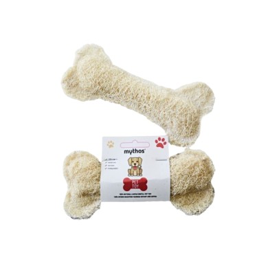 Mythos Pet 100% Natural Loofah Chew Toy for Dogs